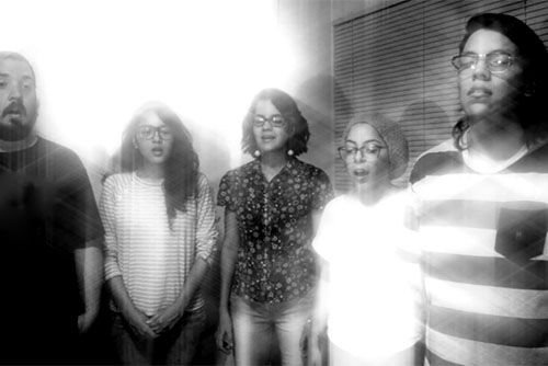 Demoing the choir on Conundrum Demoing the choir on Conundrum