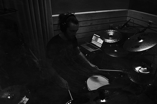 Jasper Barendregt drum recordings 2017 drum recordings in Tilburg, NL