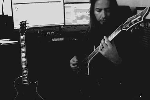 Alejandro Nogales recording guitars Nogales recording guitars